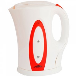 Чайник электрический 2л Эльбрус-4 белый с красным (Р)