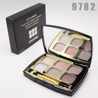 CHANEL LES 6 OMBRES EDITION AFFRESCO - №9782, тени для век 6 цветов 6 г