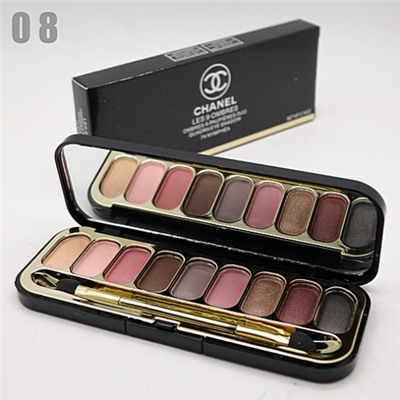 CHANEL LES 9 OMBRES A PAUPIERES DUO - №08, тени для век 9 цветов 21 г