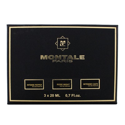 Набор Montale 3x20ml (Intense Pepper, Roses Night, Intense Cafe )