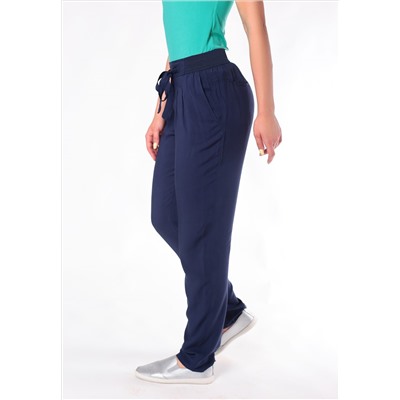 Женские брюки (летние, свободные, однотонные, из штапеля) 54-60 размеров