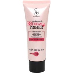 Триумф TF Крем тональный и основа под макияж увлажн "professional BB Cream+Primer 02 розово-бежевый 06291