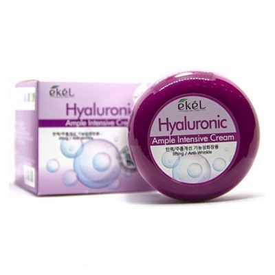 EKEL HYALURONIC AMPLE INTENSIVE CREAM (с гиалуроновой кислотой), крем для лица 100 гр