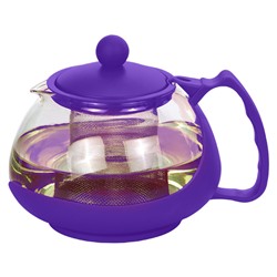 Чайник заварочный 1100мл AK-5503/18 фиолетовый с металлическим фильтром