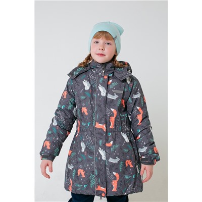 Куртка зимняя для девочки Crockid ВК 38063/н/2 ГР