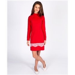 Красное платье для девочки 7853-ДО16