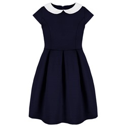 Синее школьное платье для девочек 79932-ДШ20