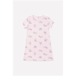 Сорочка для девочки Crockid К 1156 зайчики и сердечки на светло-розовом