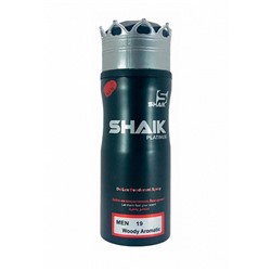 SHAIK PLATINUM M 19 (CHANEL BLEU), мужской дезодорант 200 мл