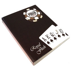 93181 Обложка для тетрадных блоков N4 poker