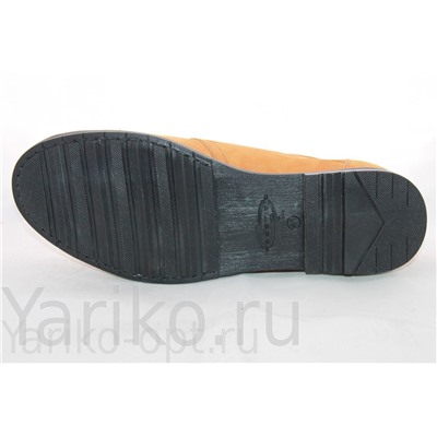 Мужские ботинки(комфорт)из натур.нубука, арт.-149 (орех), N-608