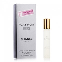 CHANEL EGOISTE PLATINUM, мужские масляные духи с феромонами 10 мл