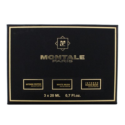 Набор Montale 3x20ml (Intense Pepper, White Musk, Intense Roses Musk )