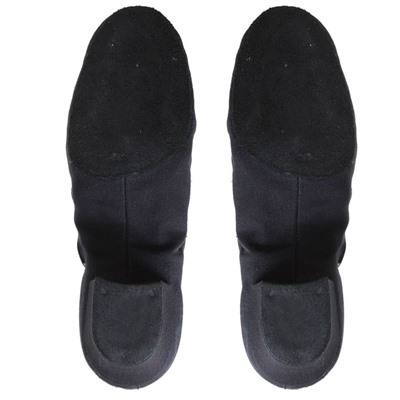 Туфли тренировочные, тканевые, модель №2, длина по стельке 25,5 см, цвет чёрный