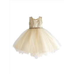 Платье Zoe Flower ZF156 cream 6 (5-6 года, длина 72см, бюст (1/2) 34см)