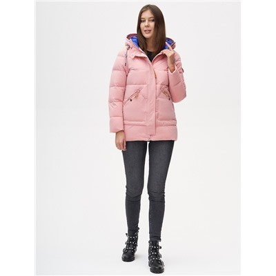 Куртка зимняя MTFORCE розового цвета 2080R