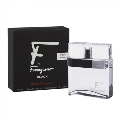 SALVATORE FERRAGAMO F BY BLACK edt MEN 100ml