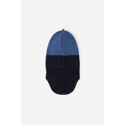 Шапка-шлем для мальчика Crockid КВ 20148/21ш темно-синий, синий