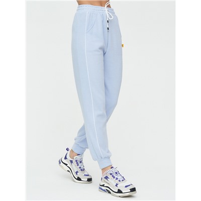 Спортивные брюки женские голубого цвета 1306Gl