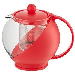 Чайник заварочный 750мл ВЕ-5570/1 красный с металлическим фильтром