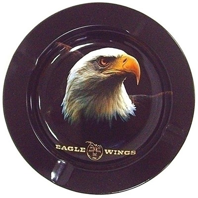92151 Пепельница металлическая 13,5 см. Eagle Wings