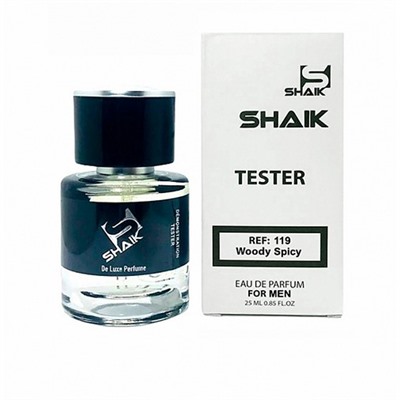 SHAIK TESTER REF: 119 (YVES SAINT LAURENT L'HOMME), тестер парфюмерной воды для мужчин 25 мл