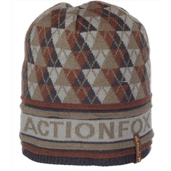 Стильная спортивная шапочка на флисе от Action Fox №4572