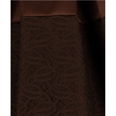 Школьная коричневая юбка для девочки 83375-ДШ20