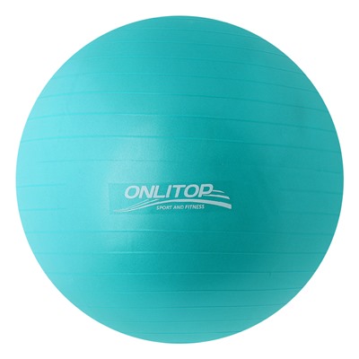 Мяч гимнастический d=85 см, 1400 гр, плотный, антивзрыв, цвет зелёный