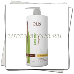 OLLIN Basic Line Шампунь для сияния и блеска с аргановым маслом Argan Oil Shine  and  Brilliance 750мл