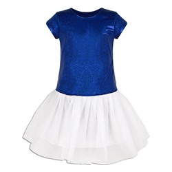 Нарядное синее платье для девочки 83271-ДН18