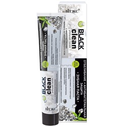 BLACK CLEAN  Зубн.паста Отбеливание+антибактериальная защита