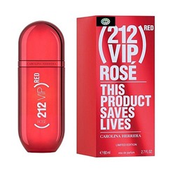 СAROLINA HERRERA 212 VIP ROSE RED LIMITED EDITION, парфюмерная вода для женщин 80 мл (европейское качество)