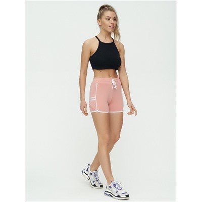Спортивные шорты женские розового цвета 3010R