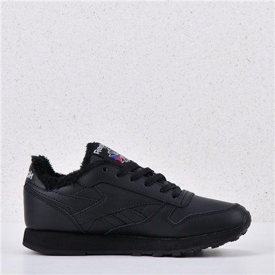 Кроссовки Reebok Classic Leather Black арт w301-3