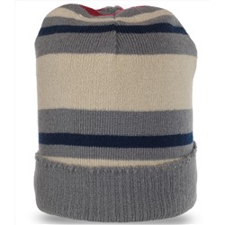 Молодежная шапка современного дизайна. Универсальная модель, тепло и комфорт в любую погоду №5000