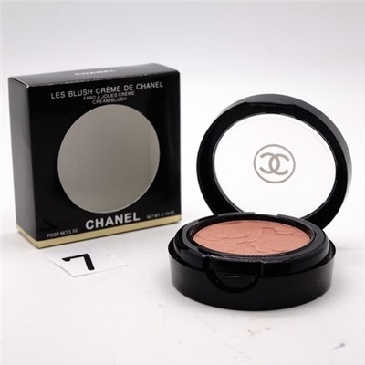 CHANEL LES BLUSH CREME - №7, румяна компактные с гравировкой 5.5 г