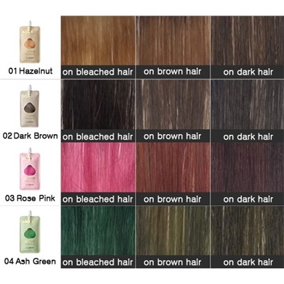 Быстродействующая краска для волос [THESAEM] Silk Hair Change Color Pop