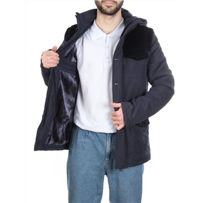J830111 DEEP BLUE  Куртка-жилет мужская зимняя NEW B BEK (100% нейлон) размер M - 44 российский