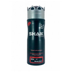 SHAIK PLATINUM M 17 (CHANEL ALLURE HOMME SPORT), мужской дезодорант 200 мл
