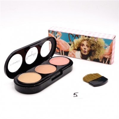 МАК FLAMINGO PARK POWDER BLUSH - №5, румяна 3 в 1 18 г