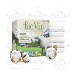 "BioMio" BIO-WHITE Экологичный стиральный порошок для белого белья БЕЗ ЗАПАХА