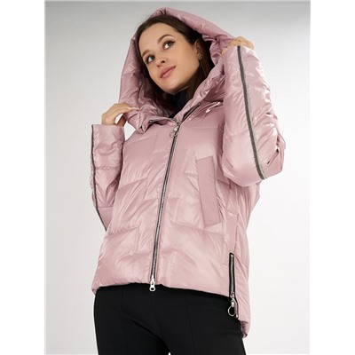 Куртка зимняя розового цвета 7223R