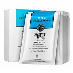 SCENTO MILK FACIAL MASK - 10 штук, маска для лица