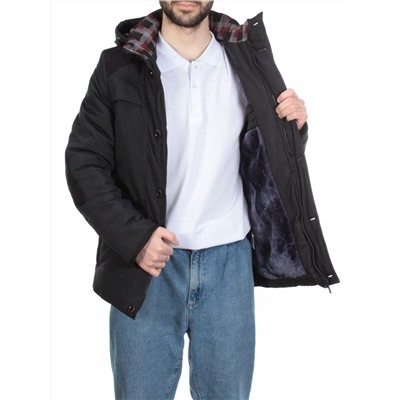 J83010 REDDISH BLACK  Куртка мужская зимняя NEW B BEK (100% нейлон) размер 46 российский