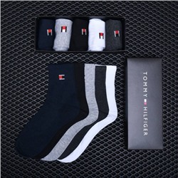Подарочный набор мужских носков Tommy Hilfiger р-р 42-48 (5 пар) арт 3704