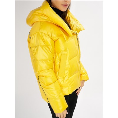 Куртка зимняя желтого цвета 7223J