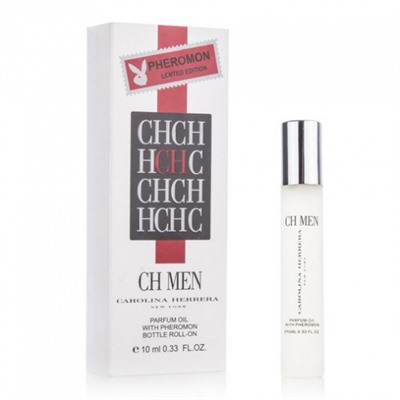 CAROLINA HERRERA CH MEN, мужские масляные духи с феромонами 10 мл