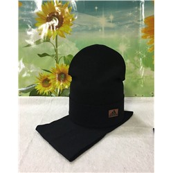 Комплект: шапка с логотипом и снуд (размер: free size) арт. 268809