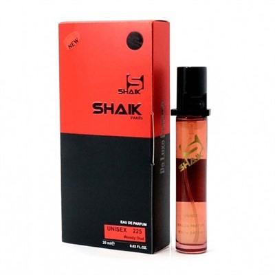 SHAIK UNISEX 225 (MONTALE KABUL OUD), парфюмерный мини-спрей унисекс 20 мл